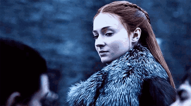 Jon Snow Sansa Stark GIF