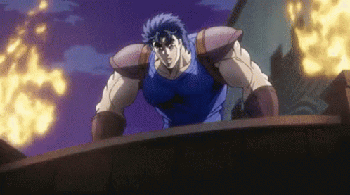 Jonathan Joestar Crying GIF