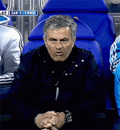 Jose Mourinho Grumpy GIF. This 460 x 498 animated GIF is part of our jose mourinho collection. Related themes include football, real madrid, soccer. Created…