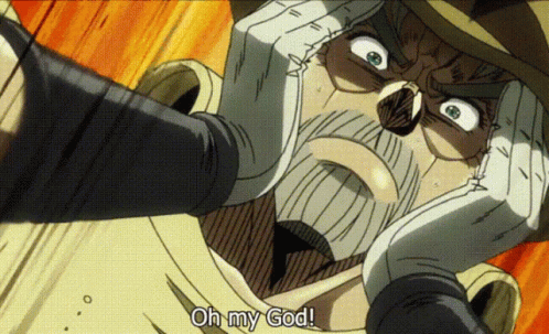 Joseph Joestar Jjba GIF. This 498 x 303 animated GIF is part of our jojo oh no collection. Related themes include anime, funny cat, meme. Created by…