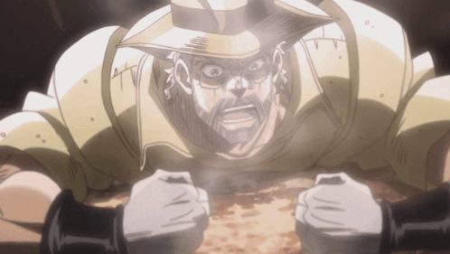 Joseph Joestar Old GIF. This 498 x 281 animated GIF is part of our jojo oh no collection. Created by MouriKogoro96. View the original animation, share it…