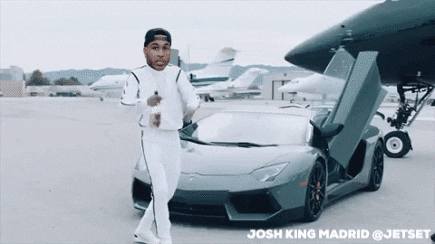 Josh King Madrid College Dropout Billionaire GIF. This 480 x 270 animated GIF is part of our lamborghini logo collection. Related themes include rizz…