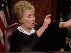 Judge Judy Hurry GIF. This 234 x 176 animated GIF is part of our jeopardy music collection. Related themes include reaction. View the original animation…