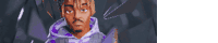 Juice Wrld Purple Sticker