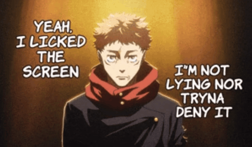 Jujutsu Kaisen Meme Jjk GIF. This 498 x 290 animated GIF is part of our yuji collection. Related themes include jjk, jujutsu kaisen, meme. Created by…