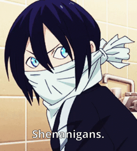 Jujutsu Shenanigans Yato GIF. This 452 x 498 animated GIF is part of our gracias por su atencion anime collection. Related themes include anime, meme…