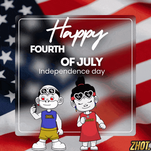 July 4th Emoji American Flag Emoji GIF