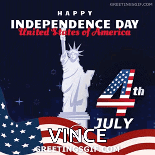 July4 America GIF. This 498 x 498 animated GIF is part of our happy 4th of july collection. Related themes include holiday. Created by DannyPortelles. View…