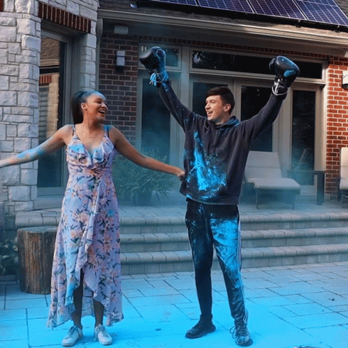Jump Hug Hailey Laine GIF