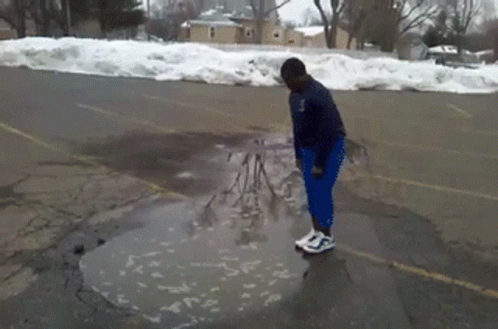 Jump In Fail GIF. This 498 x 329 animated GIF is part of our sinkhole collection. Created by MeindertSmith. View the original animation, share it, or browse…