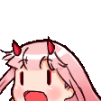 Jumping Anime Sticker