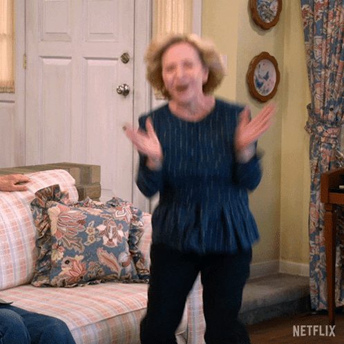 Jumping For Joy Kitty Forman GIF