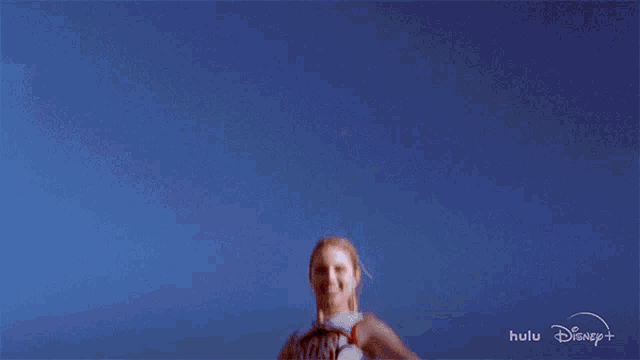 Jumping Quinn Fabray GIF