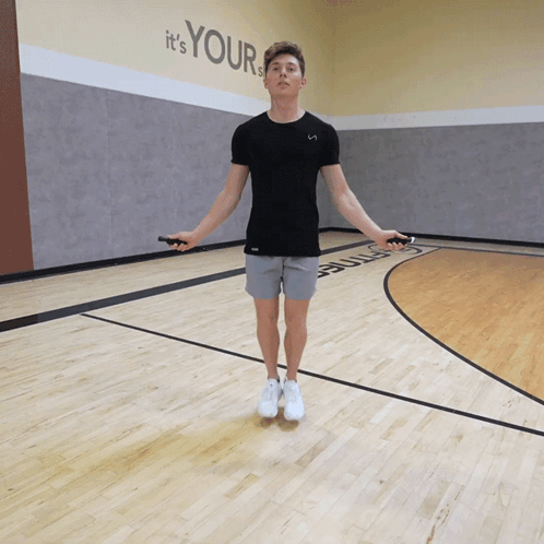 Jumping Rope Brandon William GIF