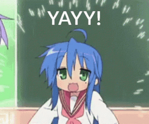 Jumping Yay GIF