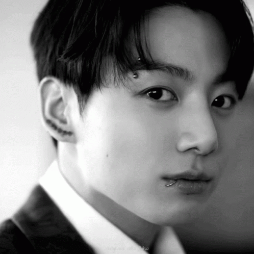 Jungkook Black And White Jeon Jungkook GIF