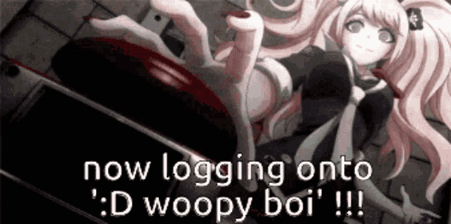 Junko Enoshima Woopy Boi Discord GIF