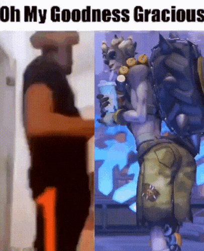 Junkrat Goofy GIF