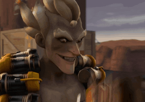 Junkrat Overwatch2 GIF