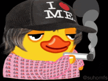 Junmyeon Smoking Duck Smoke Ducks GIF