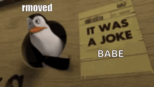 Just A Joke Joke GIF