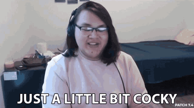 Just A Little Bit Cocky Myflin GIF