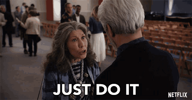 Just Do It Frankie GIF