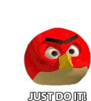 Just Do It Go Ahead Sticker
