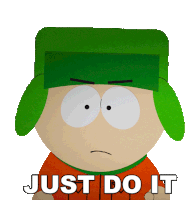 Just Do It Kyle Sticker