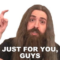 Just For You Guys Samus Paulicelli Sticker