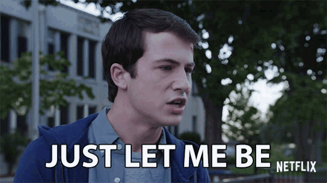 Just Let Me Be Upset GIF