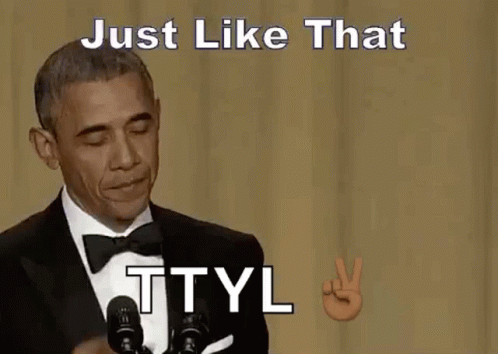 Just Like That President GIF