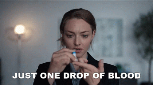 Just One Drop Of Blood Elizabeth Holmes GIF