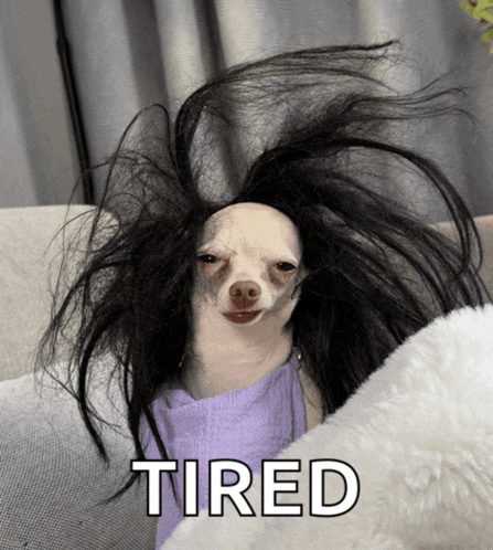 Just Woke Up Tired Meme