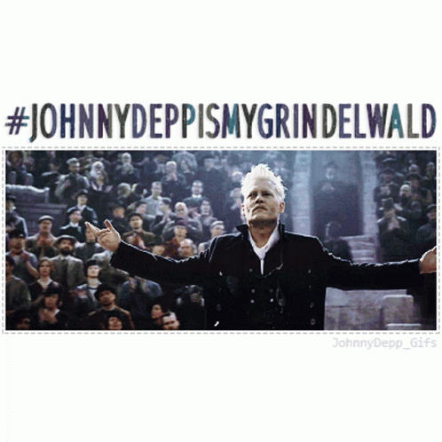 Justice For Johnny Depp Johnny Depp Is My Grindelwald GIF. This 498 x 498 animated GIF is part of our film grain collection. Related themes include…