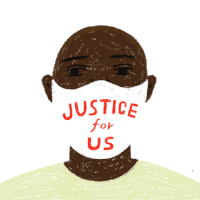 Justice For Us Liberty And Justice For All Sticker