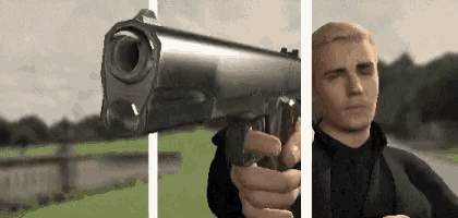 Justin Bieber Morphin GIF