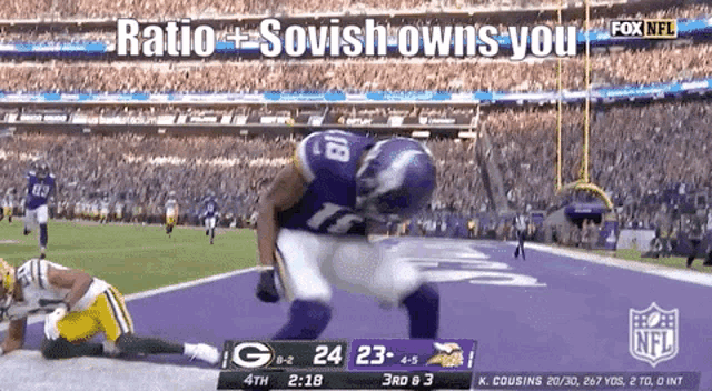 Justin Jefferson Griddy GIF