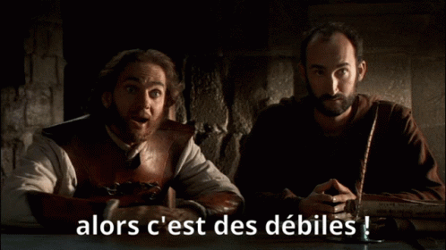 Kaamelott Lancelot GIF. This 498 x 280 animated GIF is part of our fuyez pauvres fous collection. Created by BlepBlep612. View the original animation, share…