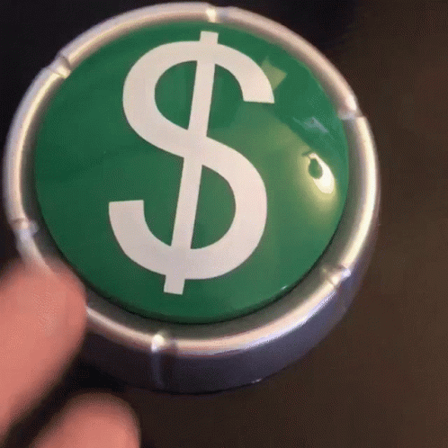Kaching Kaching Button GIF. This 498 x 498 animated GIF is part of our easy button collection. Related themes include make it rain. Created by…