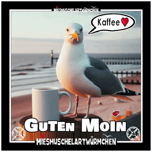 Kaffee Morgen Grüße GIF. This 498 x 498 animated GIF is part of our liebe gruse zum donnerstag collection. Related themes include guten morgen, kaffee…