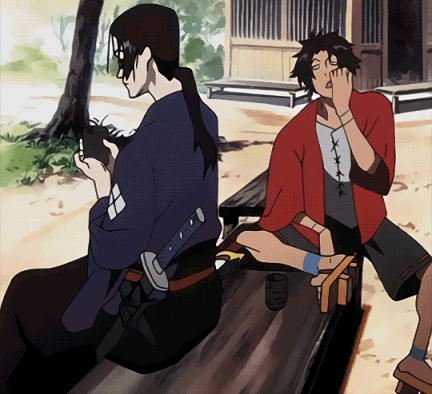 Kaitoma Nose GIF. This 432 x 394 animated GIF is part of our mugen samurai champloo collection. Created by Kaishou_mugen. View the original animation, share…