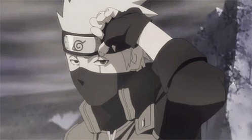 Kakashi Caca GIF