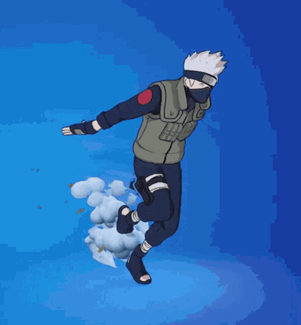 Kakashi Fortnite GIF