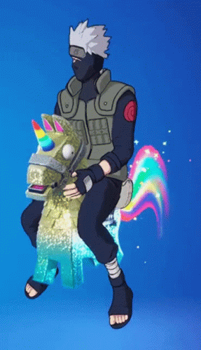 Kakashi Fortnite GIF