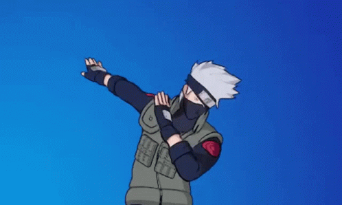 Kakashi Fortnite GIF