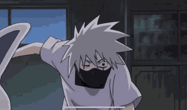 Kakashi Nightmare Wake Up GIF