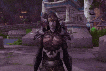 Kaldorei Night Elf GIF
