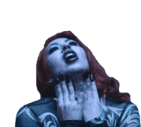 Kali Uchis Singing Sticker