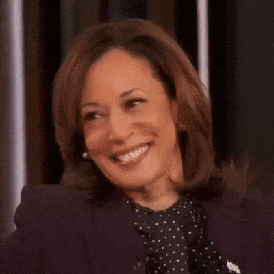 Kamala Harris Holding In Laugh Ijbol GIF